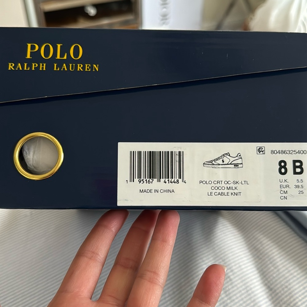 Polo Ralph Lauren Cashmere sneakers